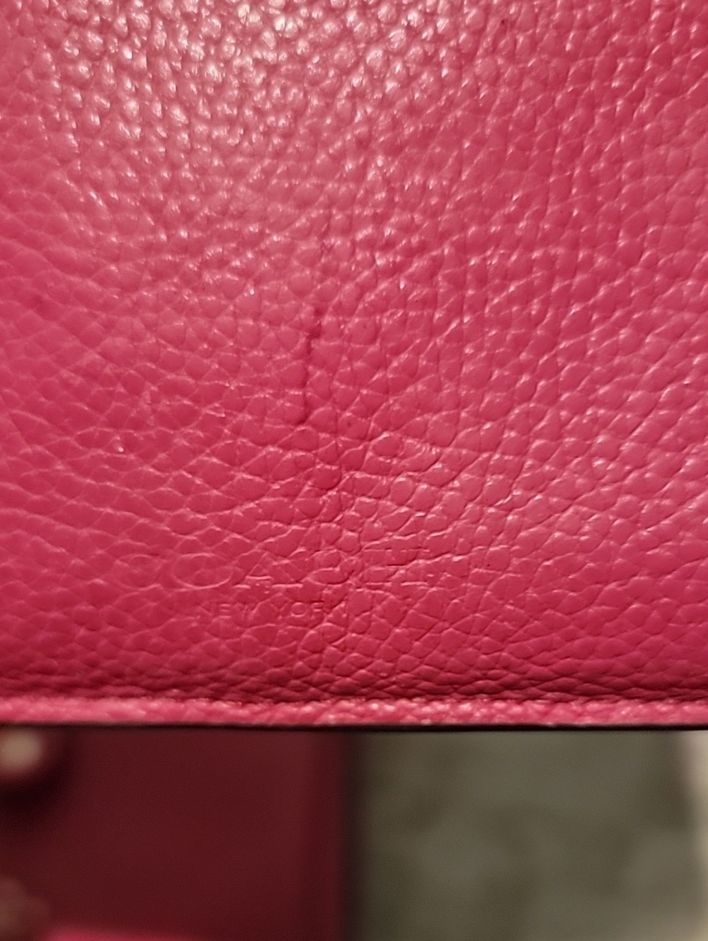 Coach Noa Pop-Up Messenger Leather Bag In Berry - Picture 11 of 17